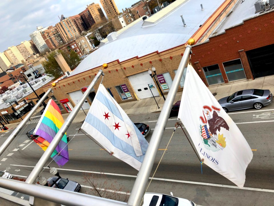 Flags, The Center on Halstead, Lakeview East, Chicago, IL 
