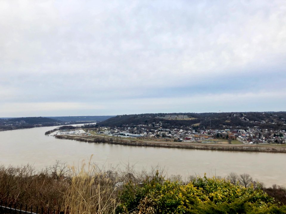 View of Dayton, KY from East Walnut Hills, Cincinnati, OH 
