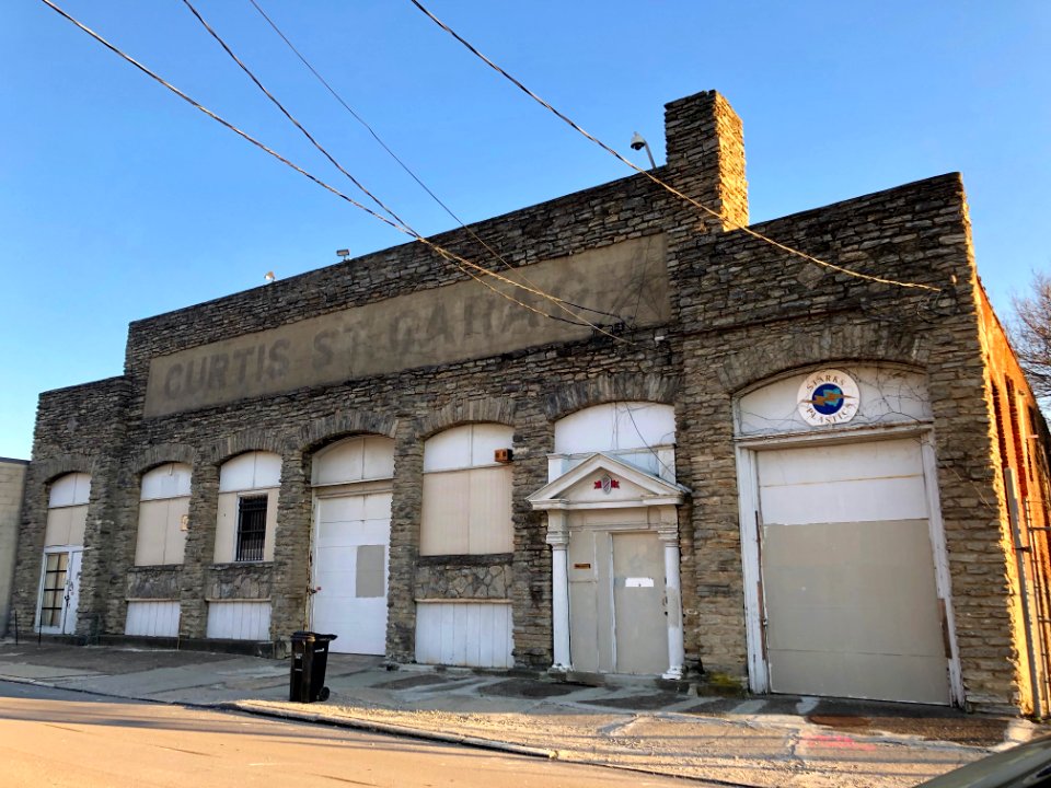 Old Curtis Street Garage, Walnut Hills, Cincinnati, OH 