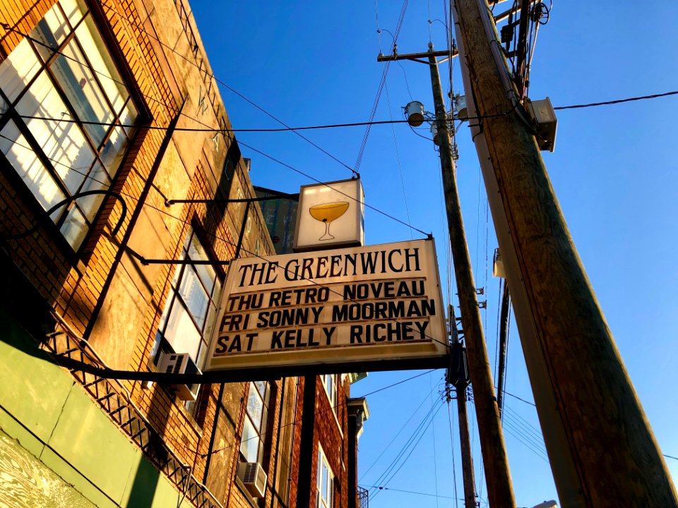 The Greenwich Night Club Sign, Walnut Hills, Cincinnati, O… 