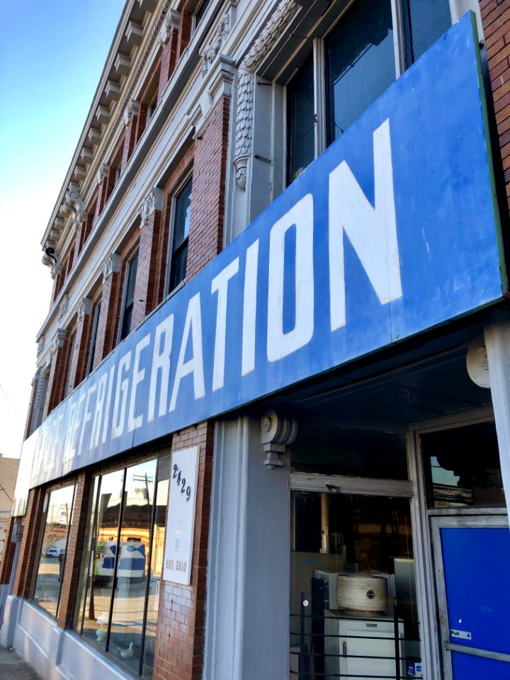 Race Refrigeration Sign, Walnut Hills, Cincinnati, OH 
