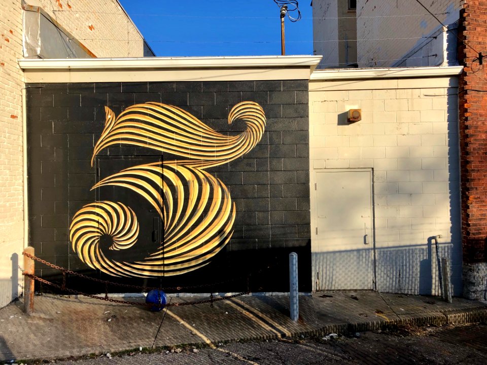 Finch Alley Mural, Walnut Hills, Cincinnati, OH 