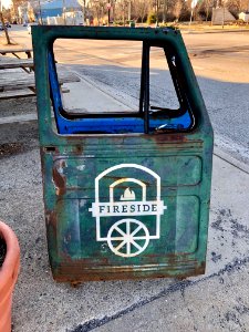 Fireside Pizza Sign, Walnut Hills, Cincinnati, OH 
