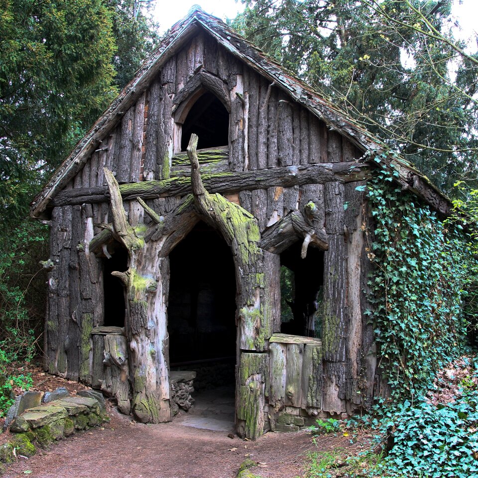 Witch's house fairy tales park wörlitz