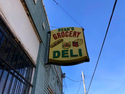 Dean's Grocery Sign, Westwood Avenue, South Fairmount, Cin… 