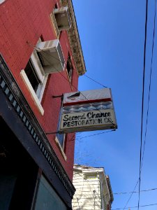 Second Chance Restoration Company Sign, Westwood Avenue, S… 