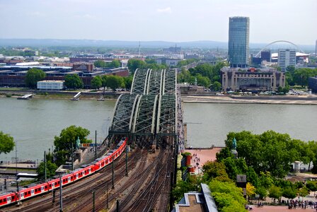 Triangle tower rhine roofs