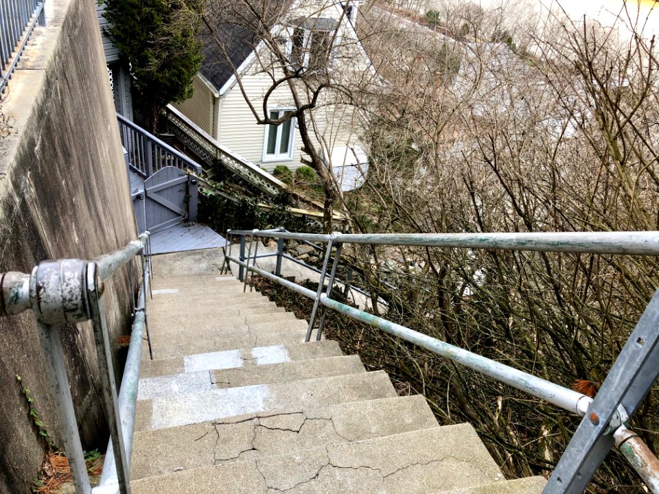 Fort View Place Steps, Mount Adams, Cincinnati, OH 