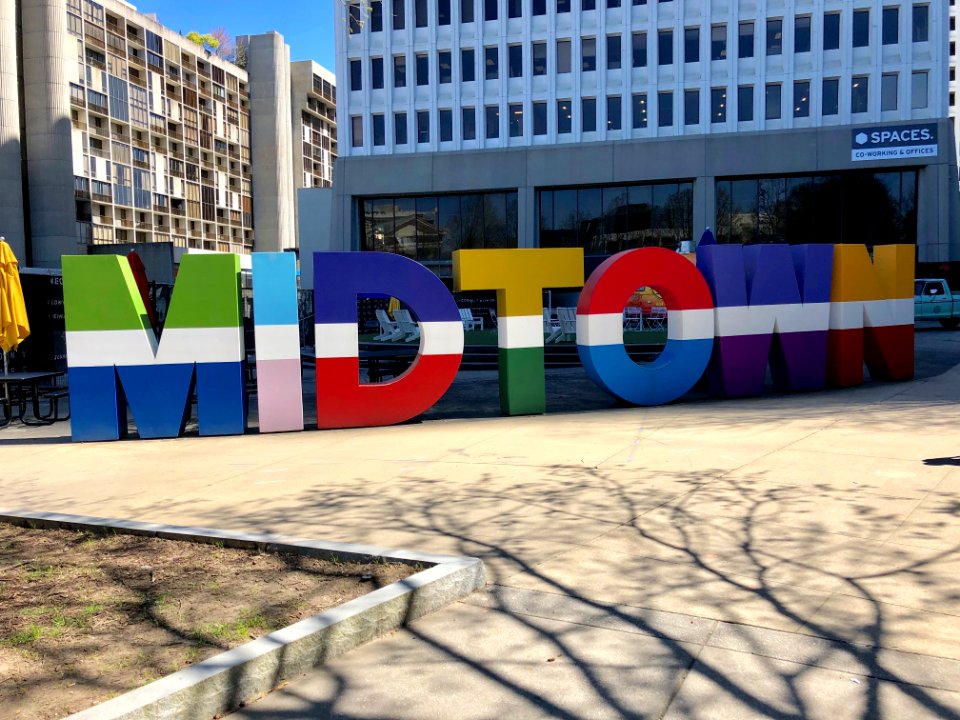 Midtown Sign, Midtown, Atlanta, GA 