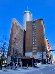 Carnegie Building and Old Winecoff Hotel (Ellis Hotel), At… 