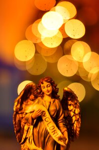 Angel bokeh light