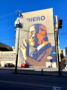 Hero Mural, Atlanta, GA 