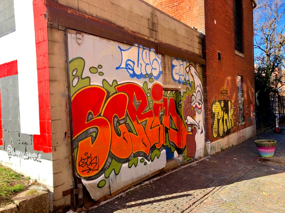Mural, Bolivar Alley, Pendleton, Cincinnati, OH 