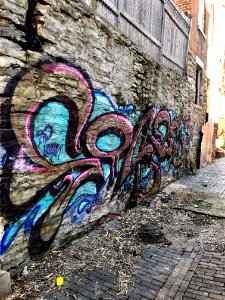 Mural, Bolivar Alley, Pendleton, Cincinnati, OH 