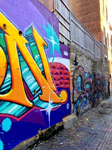 Mural, Bolivar Alley, Pendleton, Cincinnati, OH 