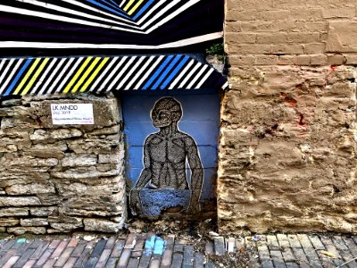 Mural, Bolivar Alley, Pendleton, Cincinnati, OH 