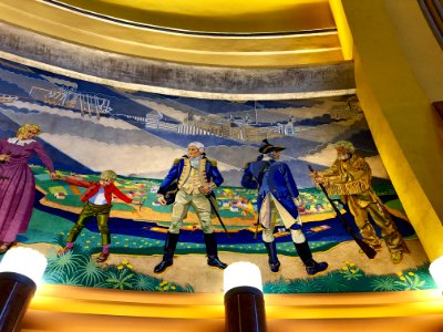 Rotunda Mosaics, Cincinnati Union Terminal, Queensgate, Ci… 
