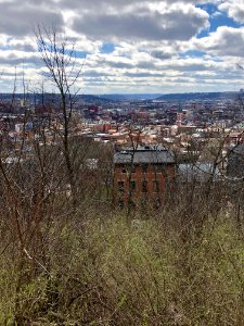 View from Dorsey Street, Mount Auburn, Cincinnati, OH 