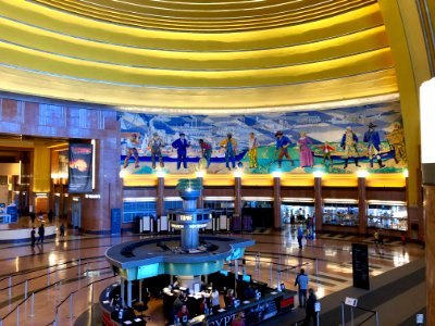 Rotunda Mosaics, Cincinnati Union Terminal, Queensgate, Ci… 