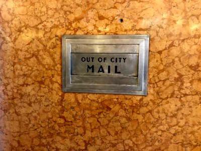 Out of City Mail Drop, Cincinnati Union Terminal, Queensga… 