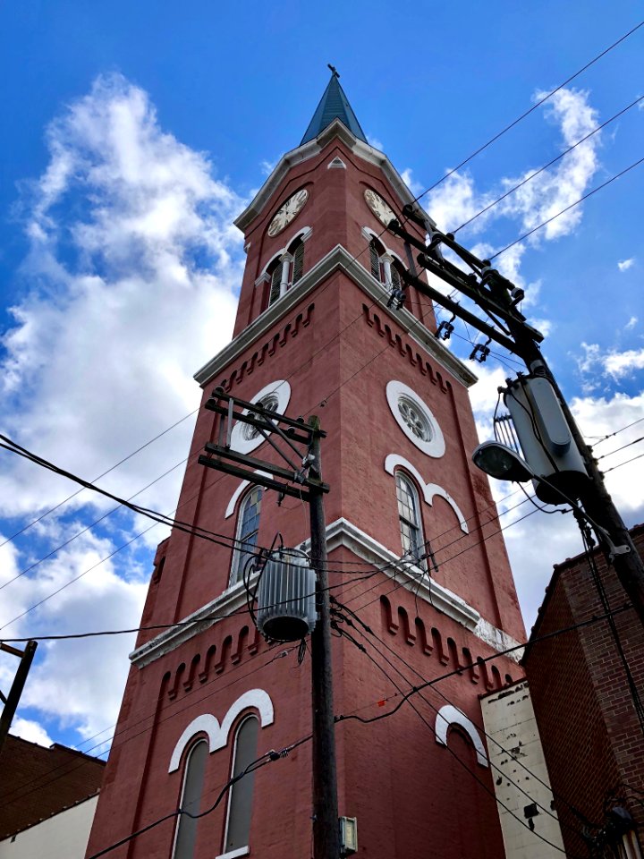 Old St. John's Church Tower, Over-the-Rhine, Cincinnati, O… 