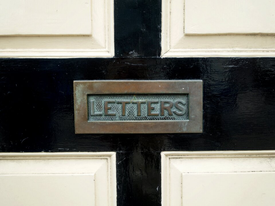 Frame house letters