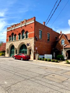 Old Covington Fire Station 1, 6th Street, Mutter Gottes, C… 