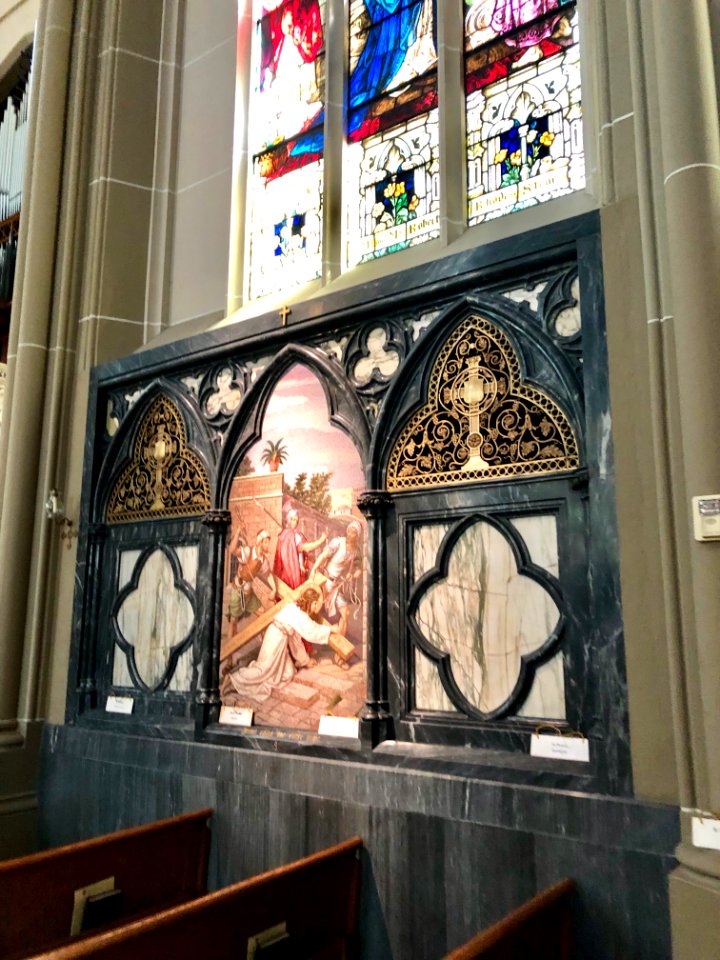 Wall Mosaic, St. Mary's Cathedral Basilica of the Assumpti… 