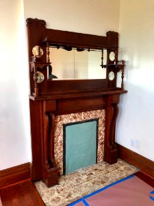 Fireplace, Metz House, Madison Road, Madisonville, Cincinn… 