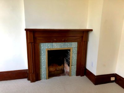 Fireplace, Metz House, Madison Road, Madisonville, Cincinn… 
