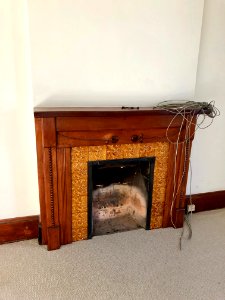 Fireplace, Metz House, Madison Road, Madisonville, Cincinn… 