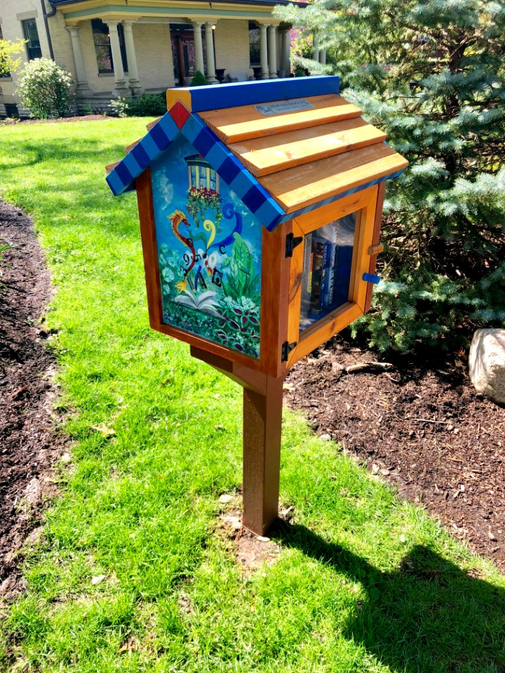 Little Lending Library, Rose Hill Avenue, North Avondale, … 