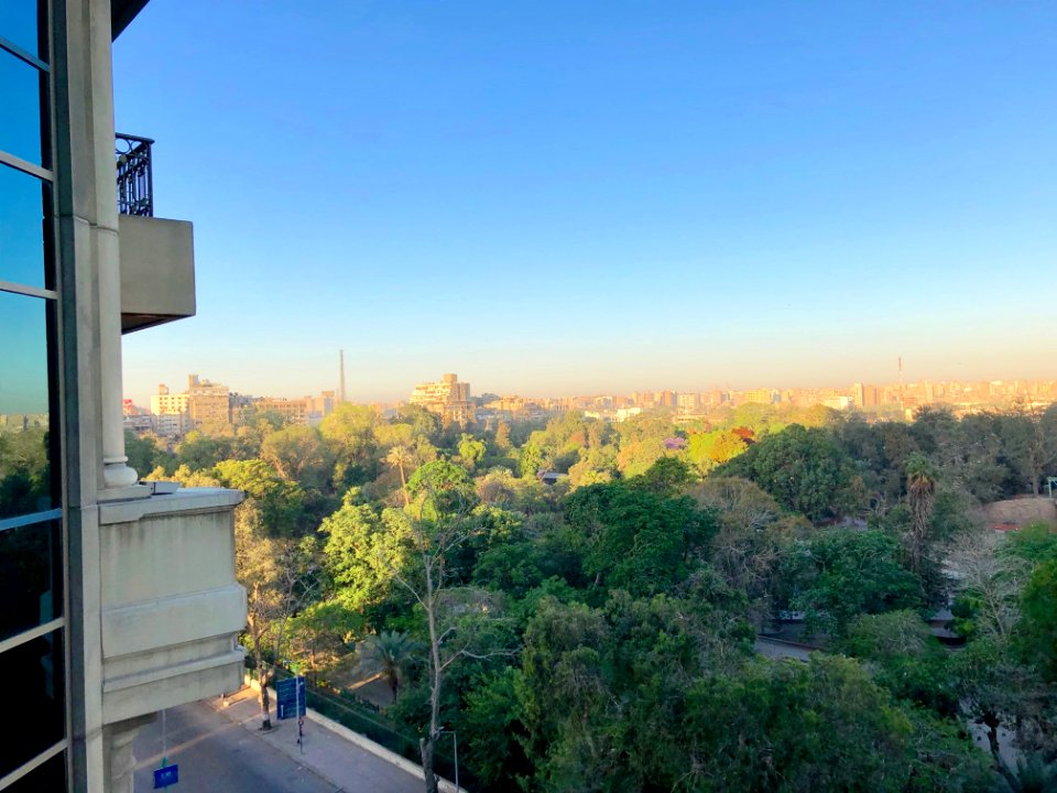 View of the Pyramids, Four Seasons Hotel, Giza, GG, EGY 