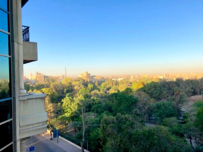 View of the Pyramids, Four Seasons Hotel, Giza, GG, EGY 