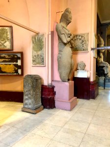 Statue of Akhenaten, Egyptian Museum, al-Qāhirah, CG, EGY 