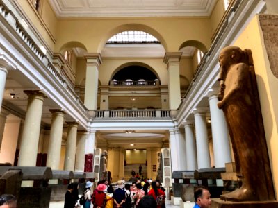 Main Entry Hall, Egyptian Museum, al-Qāhirah, CG, EGY 