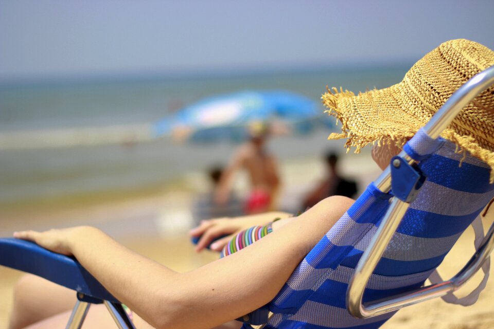Peaceful siesta summer