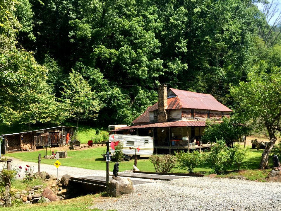 Old Farmhouse, Moses Creek Road, Caney Fork, NC 