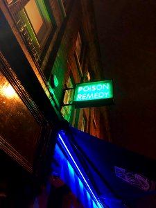 Poison Remedy Sign, Dublin, Éire 