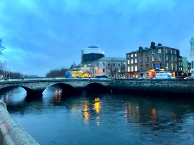 River Liffey, Dublin, Éire 