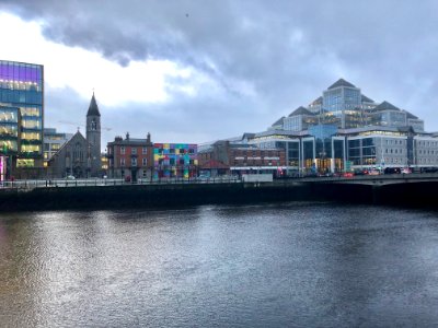 River Liffey, Dublin, Éire 