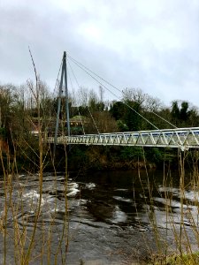 Brú na Bóinne Pedestrian Bridge, Donore, Éire 