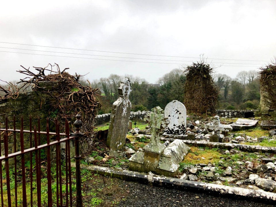 Ardmulchan Graveyard, Ard Maoíchon, Éire 