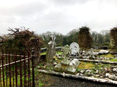 Ardmulchan Graveyard, Ard Maoíchon, Éire 