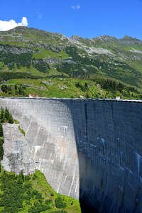 Reservoir kaunertal tyrol