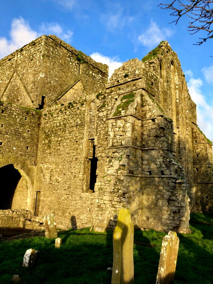 Graveyard, Hore Abbey, Caiseal, Éire 
