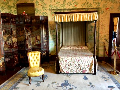 Balcony Bedroom, Kilkenny Castle, Cill Chainnigh, Éire 