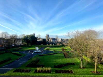 View from Tapestry Room, Kilkenny Castle, Cill Chainnigh, … 