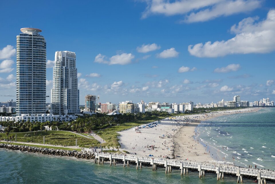 Ocean south miami beach photo