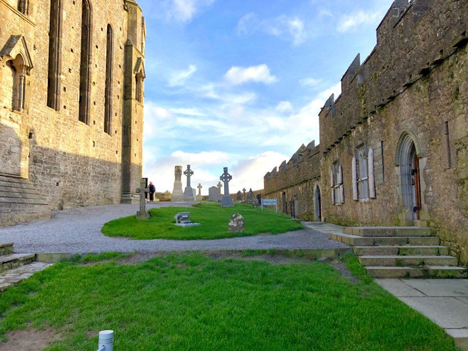Graveyard, Rock of Cashel, Caiseal, Éire 